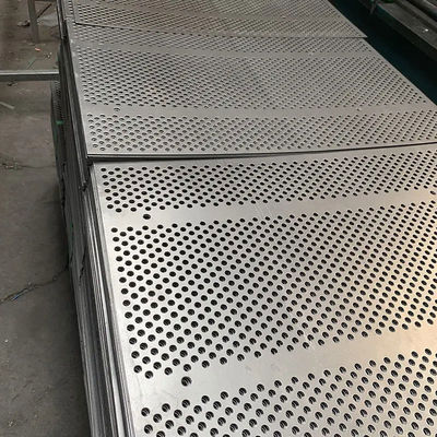 Grelha de alto-falante de malha de metal micro-perforada com chapas de alumínio e construção galvanizada a quente