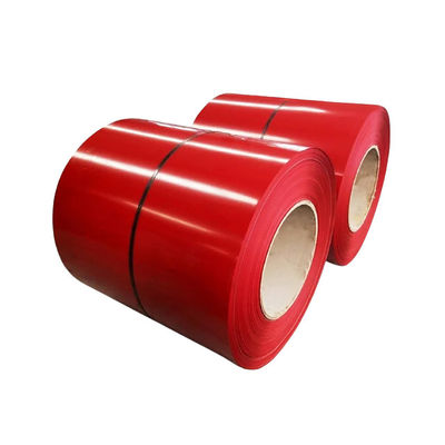 Bobina de aço com revestimento de zinco 30-275 g/m2 bobina de aço galvanizado pré-pintada Z275 Ral bobina de aço revestida de cor PPGI bobina PPGL