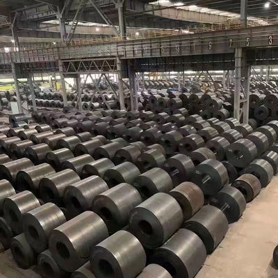 Folha de aço laminada a quente polida em bobina GB/T700 Q235A ASTM A283M SS440