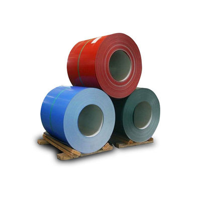 Coil de aço laminado a frio PPGI revestido de cor Dureza suave Certificado BIS JIS ASTM KS Saso Tisi para corte