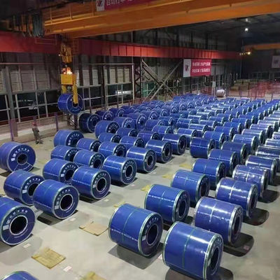 Serviço de corte AZ150 Z100 bobina/rolo PPGI/PPGL em todas as cores e tamanhos personalizados 1250mm 1200mm 1000mm para PPGI/PPGL