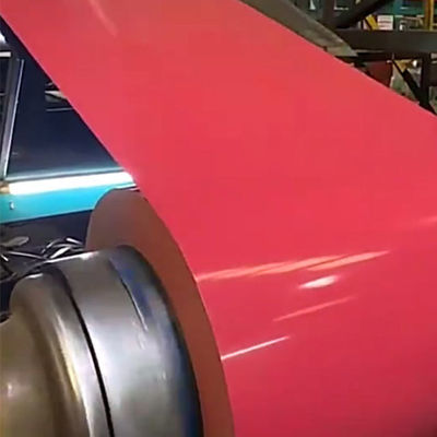 Full Hard 0,12-6mm Color Coated Steel Coil PPGI Coil para materiais de construção