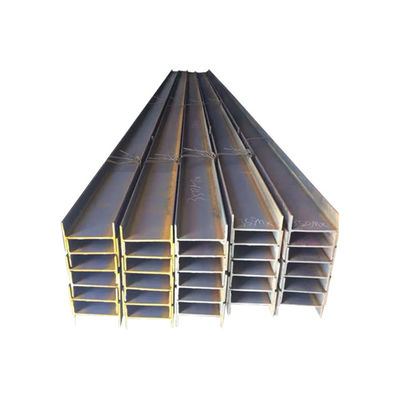 Dimensão personalizada H BEAM ASTM JIS BS EN Padrão A36 A572 A992 S235jr J0 J2 S355jr viga universal para construção de estruturas